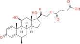 6β-Methylprednisolone Hemisuccinate