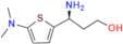 (S)-gama-amino-5-(dimethylamino)-2-thiophenepropanol
