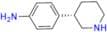 (S)-4-(Piperidin-3-yl)aniline
