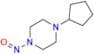 1-Cyclopentyl-4-Nitrosopiperazine