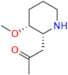 cis-(3-Methoxy-2-Piperidyl)-2-Propanone