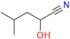 2-Hydroxy-4-methylpentanenitrile