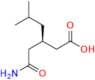 (R)-(-)-3-(Carbamoylmethyl)-5-methylhexanoic Acid