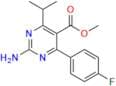 Methyl 2-amino-4-(4-fluorophenyl)-6-isopropylpyrimidine-5-carboxylate