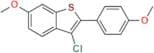 3-Chloro-6-methoxy-2-(4-methoxyphenyl)benzo[b]thiophene