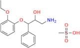 (2RS,3RS)-1-Amino-3-(2-ethoxyphenoxy)-2-hydroxy-3-phenylpropane Methanesulfonate Salt