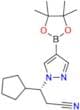 (R)-3-Cyclopentyl-3-(4-(4,4,5,5-tetramethyl-1,3,2-dioxaborolan-2-yl)-1H-pyrazol-1-yl)propanenitrile