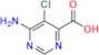 6-Amino-5-chloro-4-pyrimidinecarboxylic acid