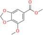 3,4-Methylendioxy-5-Methox-Benzoic acid Methylester