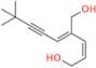 (E,4E)-4-(4,4-dimethylpent-2-ynylidene)pent-2-ene-1,5-diol