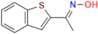 (E)-1-(benzo[b]thiophen-2-yl)ethanone oxime