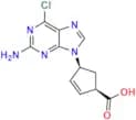 rel-(1R,4S)-4-(2-Amino-6-chloro-9H-purin-9-yl)-2-cyclopentene-1-carboxylic Acid