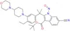 tert-Butyl 6-cyano-2-(2-(4-ethyl-3-(4-morpholinopiperidin-1-yl)phenyl)propan-2-yl)-1-nitroso-1H-in…