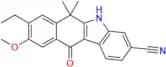 8-ethyl-9-methoxy-6,6-dimethyl-11-oxo-6,11-dihydro-5H-benzo[b]carbazole-3-carbonitrile