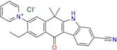 1-(3-cyano-9-ethyl-6,6-dimethyl-11-oxo-6,11-dihydro-5H-benzo[b]carbazol-8-yl)pyridin-1-ium chloride