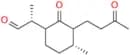 (2R)-2-((4R)-4-Methyl-2-oxo-3-(3-oxobutyl)cyclohexyl)propanal