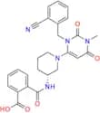 (R)-2-((1-(3-(2-Cyanobenzyl)-1-methyl-2,6-dioxo-1,2,3,6-tetrahydropyrimidin-4-yl)piperidin-3-yl)ca…