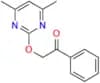 2-((4,6-Dimethylpyrimidin-2-yl)oxy)-1-phenylethan-1-one