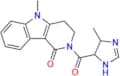 5-Methyl-2-(4-methyl-4,5-dihydro-1H-imidazole-5-carbonyl)-2,3,4,5-tetrahydro-1H-pyrido[4,3-b]indol…