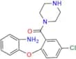 (2-(2-Aminophenoxy)-5-chlorophenyl)(piperazin-1-yl)methanone