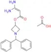 1-Benzhydrylazetidin-3-yl 3,3-diaminoacrylate Acetate
