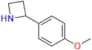 2-(4-Methoxyphenyl) Azetidine