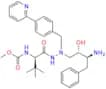 Methyl ((R)-1-(2-((2S,3S)-3-amino-2-hydroxy-4-phenylbutyl)-2-(4-(pyridin-2-yl)benzyl)hydrazinyl)-3…