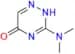 3-(Dimethylamino)-1,2,4-triazin-5(2H)-one
