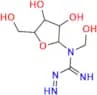 N-(3,4-Dihydroxy-5-(hydroxymethyl)tetrahydrofuran-2-yl)-N-(hydroxymethyl)diazenecarboximidamide