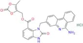 (5-Methyl-2-oxo-1,3-dioxol-4-yl)methyl 3-((6-aminophenanthridin-3-yl)methyl)-2-oxo-2,3-dihydro-1H-…