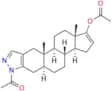 5α-N-Acetyl-2'H-androst-16-en-2-eno[3,2-c]pyrazol-17-ol Acetate