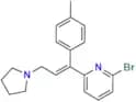 (E)-2-bromo-6-(3-(pyrrolidin-1-yl)-1-(p-tolyl)prop-1-en-1-yl)pyridine