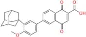 6-(3-((3r,5r,7r)-Adamantan-1-yl)-4-methoxyphenyl)-1,4-dioxo-1,4-dihydronaphthalene-2-carboxylic Ac…
