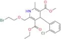 3-Ethyl 5-methyl 2-((2-bromoethoxy)methyl)-4-(2-chlorophenyl)-6-methyl-1,4-dihydropyridine-3,5-dic…