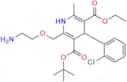 3-tert-Butyl 5-ethyl 2-((2-aminoethoxy)methyl)-4-(2-chlorophenyl)-6-methyl-1,4-dihydropyridine-3,5…
