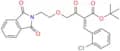 2-((Z)-tert-Butyl 2-(2-chlorobenzylidene)-4-(2-(1,3-dioxoisoindolin-2-yl)ethoxy)-3-oxobutanoate