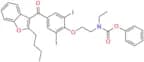 Phenyl (2-(4-(2-butylbenzofuran-3-carbonyl)-2,6-diiodophenoxy)ethyl)(ethyl)carbamate