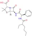 (2S,5R,6R)-6-((2R)-2-(2-Ethylhexanamido)-2-phenylacetamido)-3,3-dimethyl-7-oxo-4-thia-1-azabicyclo…