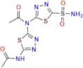 N-(5-Acetamido-1,3,4-thiadiazol-2-yl)-N-(5-sulfamoyl-1,3,4-thiadiazol-2-yl)acetamide