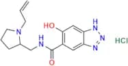 N-((1-Allylpyrrolidin-2-yl)methyl)-6-hydroxy-1H-benzo[d][1,2,3]triazole-5-carboxamide Hydrochloride
