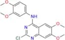 2-Chloro-N-(3,4-dimethoxyphenyl)-6,7-dimethoxy-4-quinazolinamine