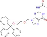 N-(6-Oxo-9-((2-(trityloxy)ethoxy)methyl)-6,9-dihydro-1H-purin-2-yl)acetamide