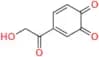 4-(2-Hydroxyacetyl)cyclohexa-3,5-diene-1,2-dione