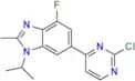 6-(2-Chloropyrimidin-4-yl)-4-fluoro-1-isopropyl-2-methyl-1H-benzo[d]imidazole
