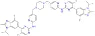N,N'-((Piperazine-1,4-diylbis(methylene))bis(pyridine-5,2-diyl))bis(5-fluoro-4-(4-fluoro-1-isoprop…