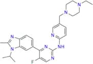 N-(5-((4-Ethylpiperazin-1-yl)methyl)pyridin-2-yl)-5-fluoro-4-(1-isopropyl-2-methyl-1H-benzo[d]imid…