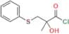 3-((4-Fluorophenyl)thio)-2-methylpropanoic Acid