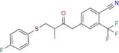 Methyl 3-((4-fluorophenyl)thio)-2-methylpropanoate