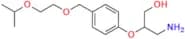 3-Amino-2-(4-((2-isopropoxyethoxy)methyl)phenoxy)propan-1-ol