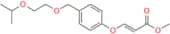 Methyl 3-(4-((2-isopropoxyethoxy)methyl)phenoxy)acrylate